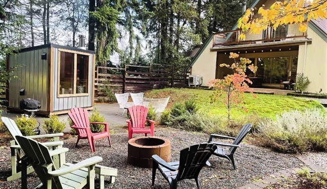 The Perfectly Peaceful Wildflower house & Daisy the Travelux Trailer