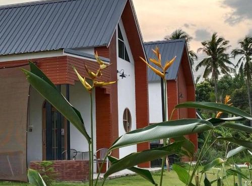 The pool villa