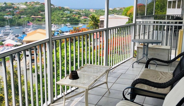 The Redhook 1 Bedroom Featuring a screened in private balcony!