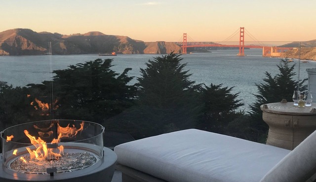 THE RETREAT : SF . Sea Cliff, San Francisco - Dreamy Golden Gate & City Views!