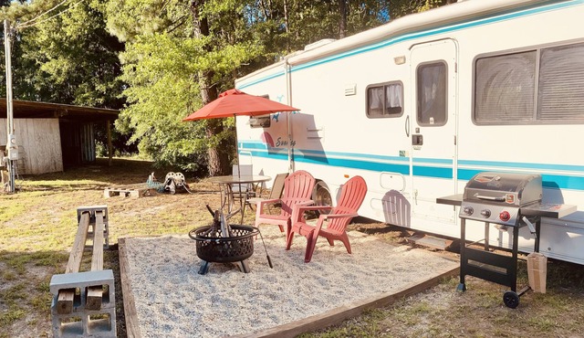 The Retro Winnebago on the Farm, Pet Friendly!