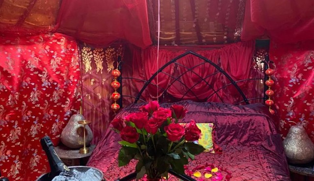 The Shangri La Sunset Yurt