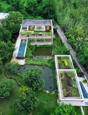 The Sinaba Orchard's Pondhouse