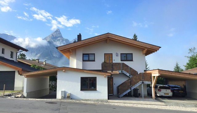 The sunny vacation apartment near the Zugspitzbahn