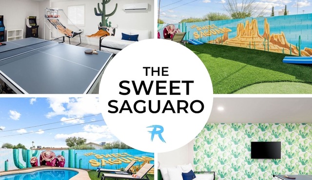 THE SWEET SAGUARO: POOL + SPA + PING PONG + MORE