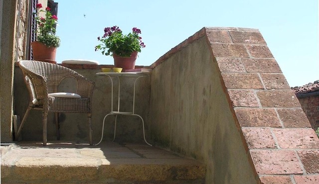 The Tower of Maria, a view on the plain till the sea.