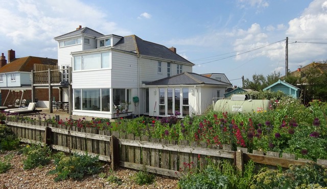 The Watchhouse at Camber Sands,absolute beach front property.