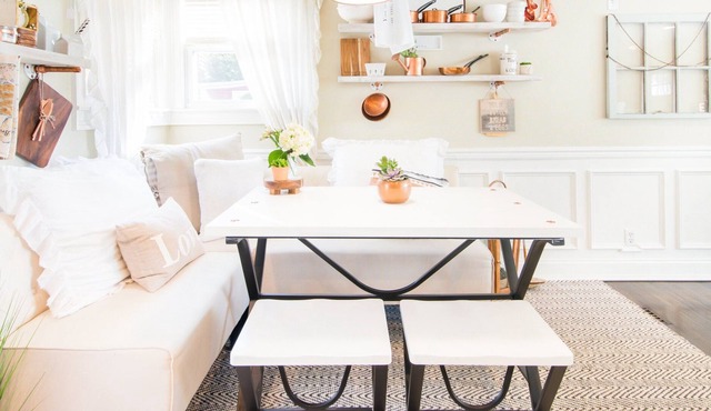 The Whitewashed Home with Movie Theatre & Outdoor Oasis