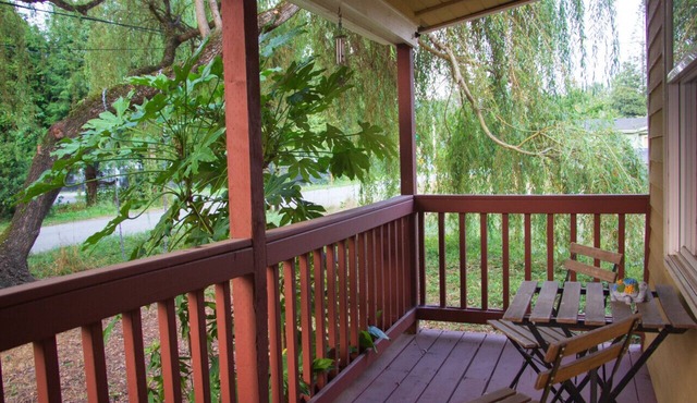 The Willow Tree Bungalow ~ Backyard ~ Office
