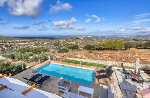 Theasis Serenity Residence, Panoramic Sea View Villa with Private Pool