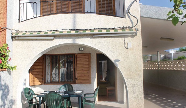 This beautiful vacation semi-detached house in the urbanization Bahía in Puerto de Mazarrón is very