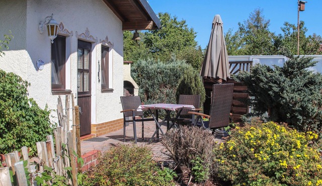 This bungalow is located in the friendly village of Thierstein in the Fichtelgebirge Nature Park.