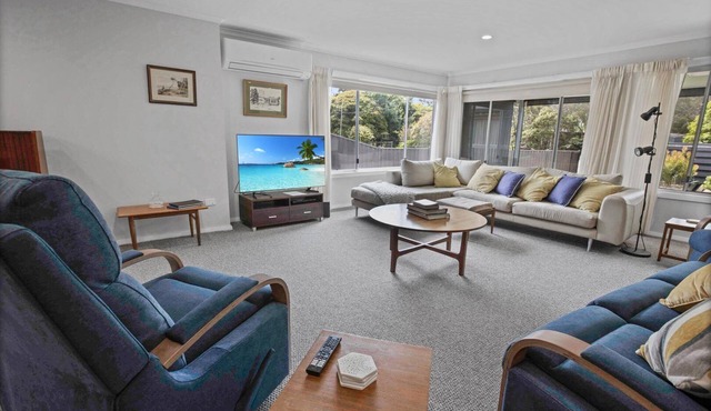 This open plan holiday home has it all… even a jetty!