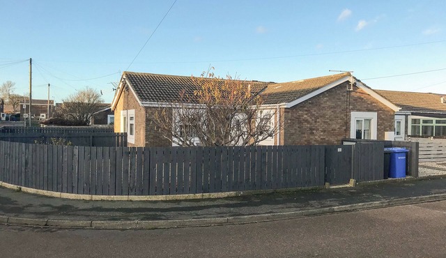 This pet-friendly bungalow is just a short walk from the beach at Beadnell.
