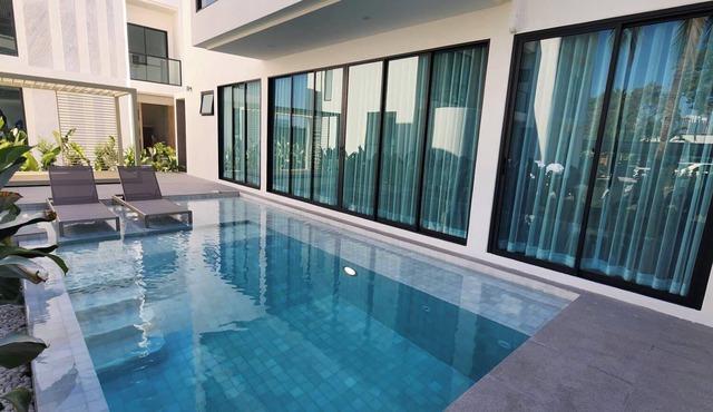 This premium villa, situated just 200 meters from the coast and convenience.