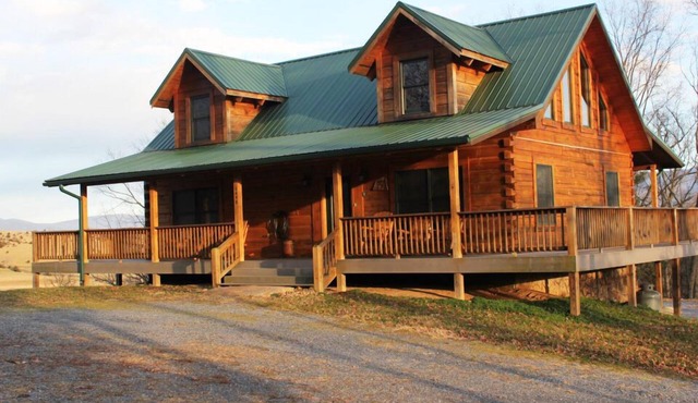 This property is located on a 65 acre farm on the Shenandoah River.