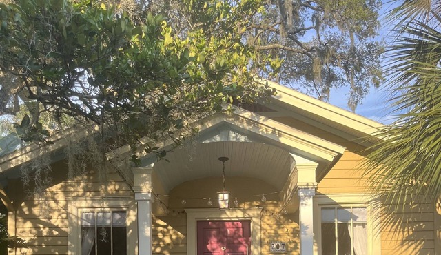 This quaint historic bungalow is located in beautiful Thornton Park.