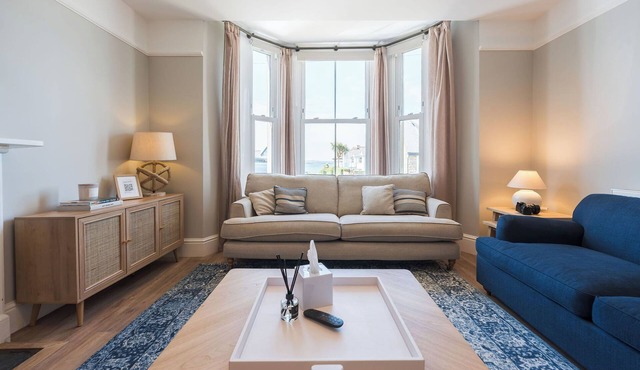 This recently renovated coastal hideaway combines contemporary comfort with beach-chic style