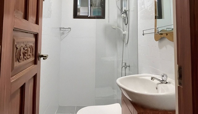 This space provides comfort, privacy, and convenience.