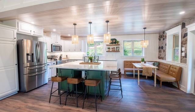 This spacious home boasts 5 bedrooms, 4 bathrooms Perfect for Penn State groups