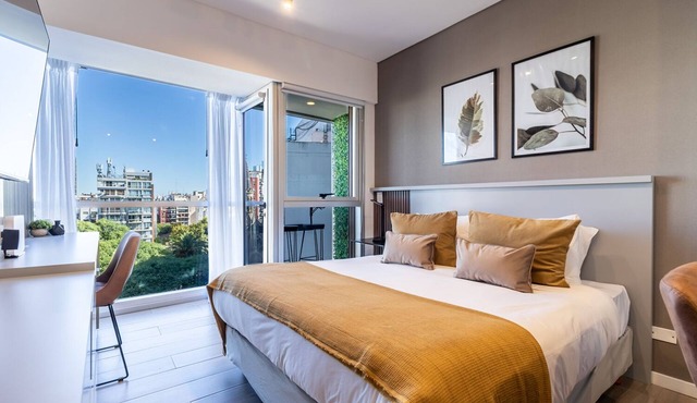 This studio is a 0 bedroom(s), 1 bathrooms, located in Palermo, Ciudad de Buenos Aires.