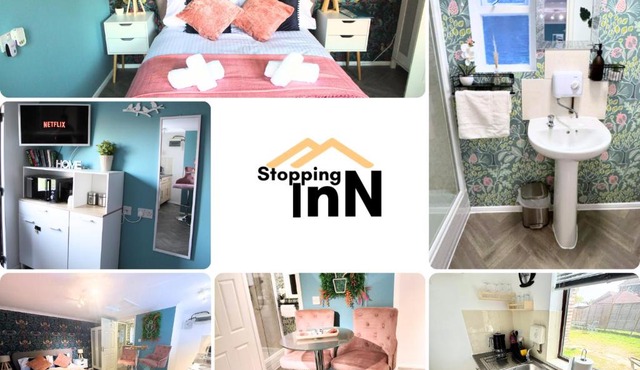 Thorpe Park Studio - Detached Stay & Free Gated Parking