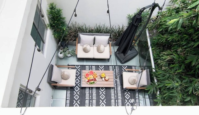 Thoughtfully curated Villa Condesa with AC and Terraces