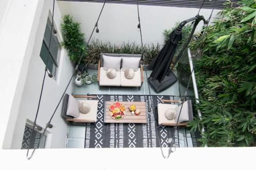 Thoughtfully curated Villa Condesa with AC and Terraces