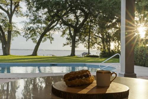 Three Oaks Manor Pool Riverfront