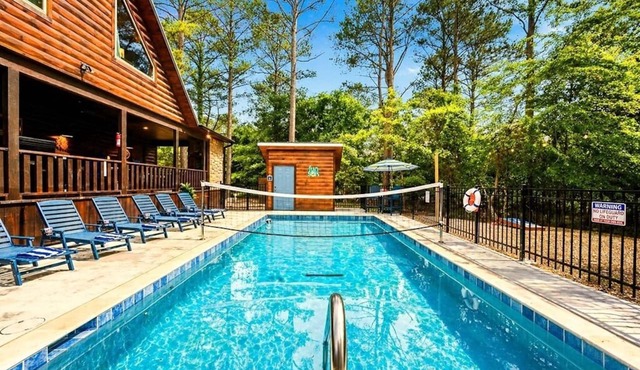 Timber Hills Lodge - Sleep 21 Seasonal Swimming Pool Play Set Pool Table