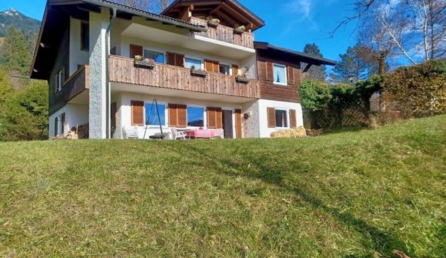 Time out at Walchensee with garden, lake view & sauna