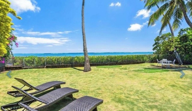 Timeless Ossipoff, Beachfront Oasis!