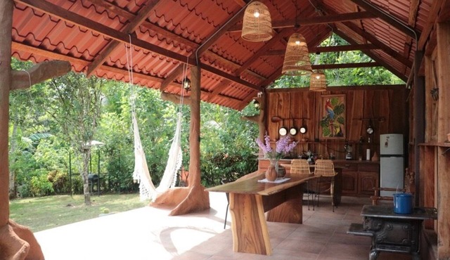 Tiny cabin & Rustic outdoor kitchen - La Finquita - Horquetas de Sarapiqui