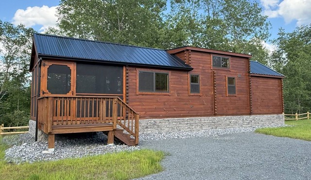 Tiny Cabin #2 by Windham NY Escape 'Cozy Stay'