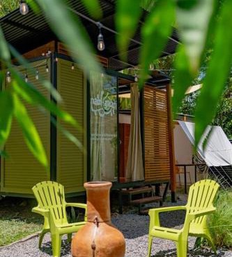 Tiny garden house