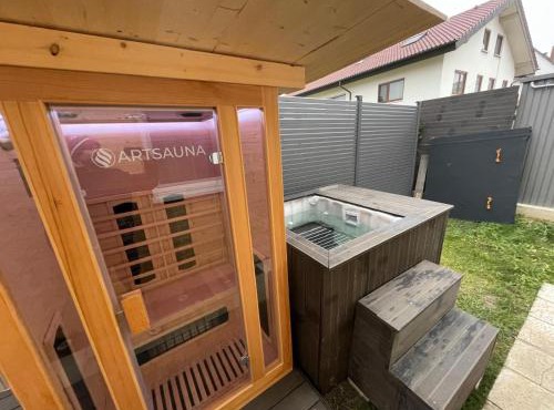 Tiny Haus #4 - Ruhe & Wellness mit Sauna und Tiny Pool
