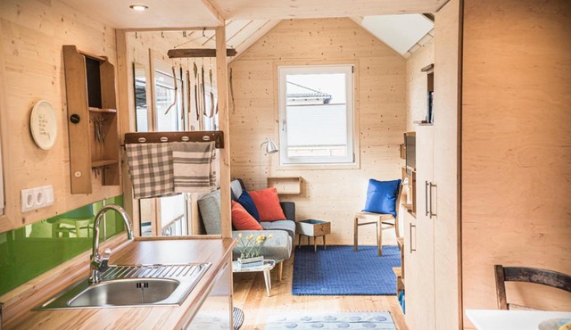 Tiny-Haus im Südhessischen Ried