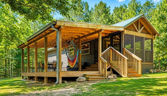 Tiny Home on 26 Private Lake Front Acres