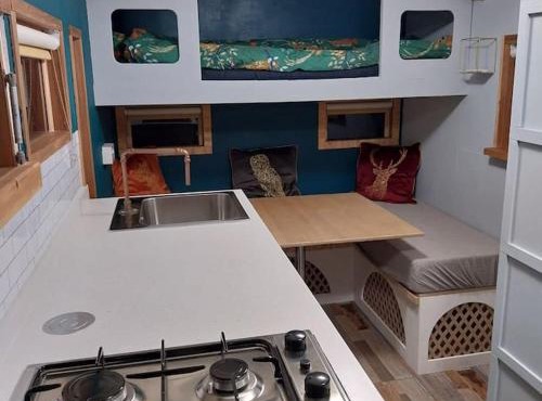 Tiny home OR Chalet - with toilet & shower room in separate outbuilding