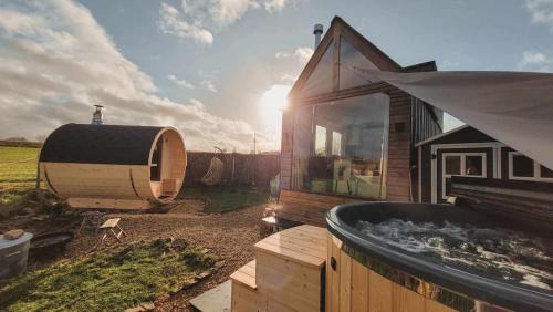 Tiny house avec spa privé et vue panoramique