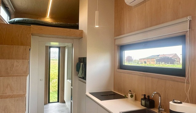 Tiny House by Gad Bourgeois "La parenthèse nature" 8km from Pairi Daiza