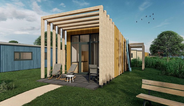 Tiny House in Arcen with Lake Canoe Access