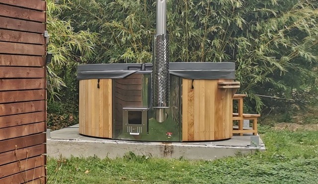 Tiny house & private jacuzzi for a magical night Belgian Ardennes - Temps 1solite