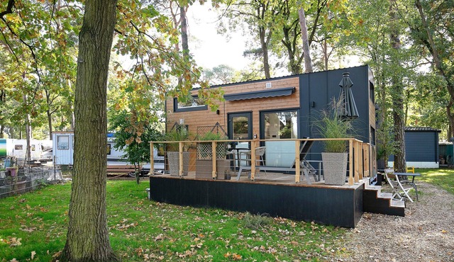 Tiny House 'Tiny House Nr 5' with Private Terrace, Wi-Fi, and Air Conditioning
