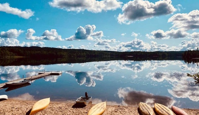 TinyCabin | Lakeview with Sauna at Lake Uspen