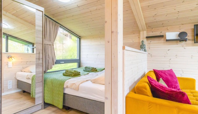 Tinyhouse mit Terrasse und Garten
