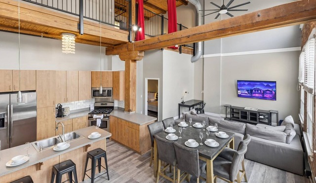 Top Floor Double Penthouse - 8BR - 20ft Ceilings