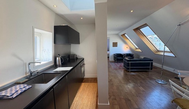 Topfloor apartment between Le Marais & Montorgueil