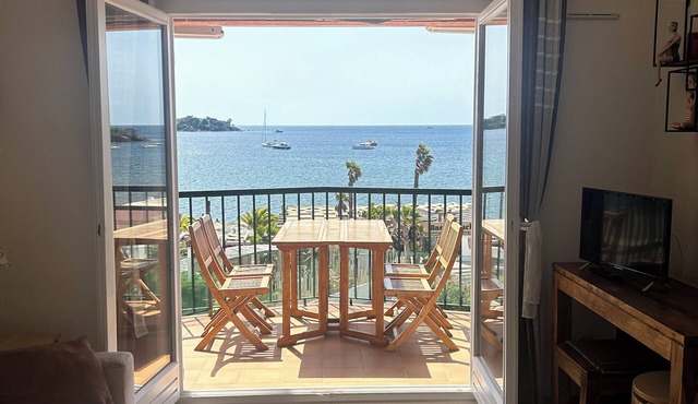 Très beau studio cabine vue mer