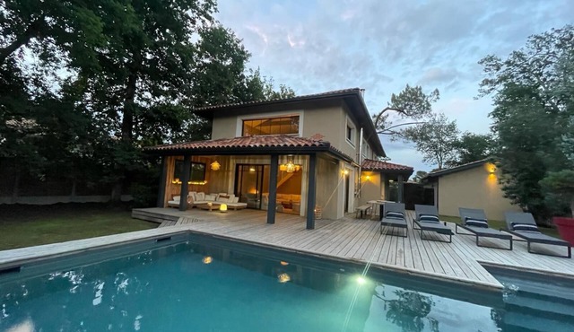 Très Belle Maison et Piscine Chauffée sur le Bassin Darcachon